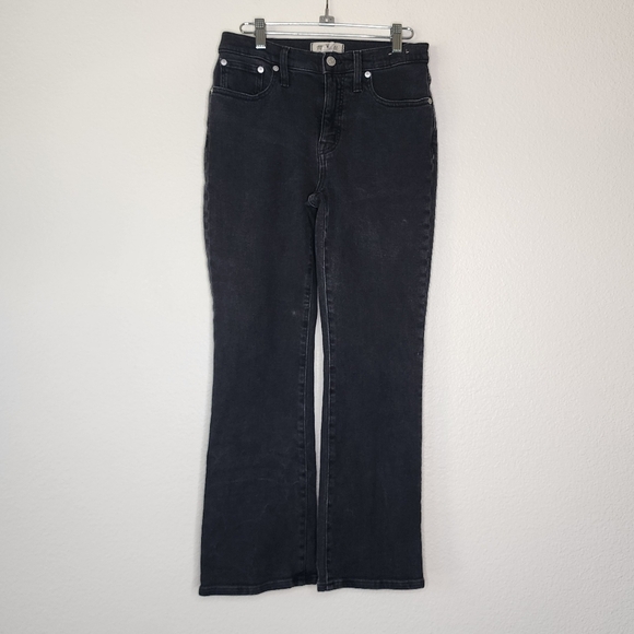 Madewell Starkey Wash Kick Out Crop Jeans 27 - Picture 2 of 7